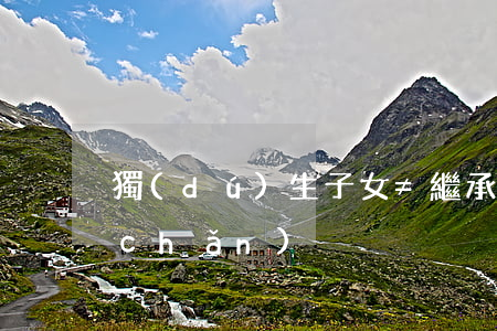 獨(dú)生子女≠繼承父母的全部遺產(chǎn)？答案來(lái)了！